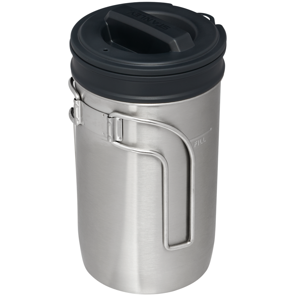 Stanley 1913 Adventure All-In-One Boil + Brew French Press 32 OZ in Stainless