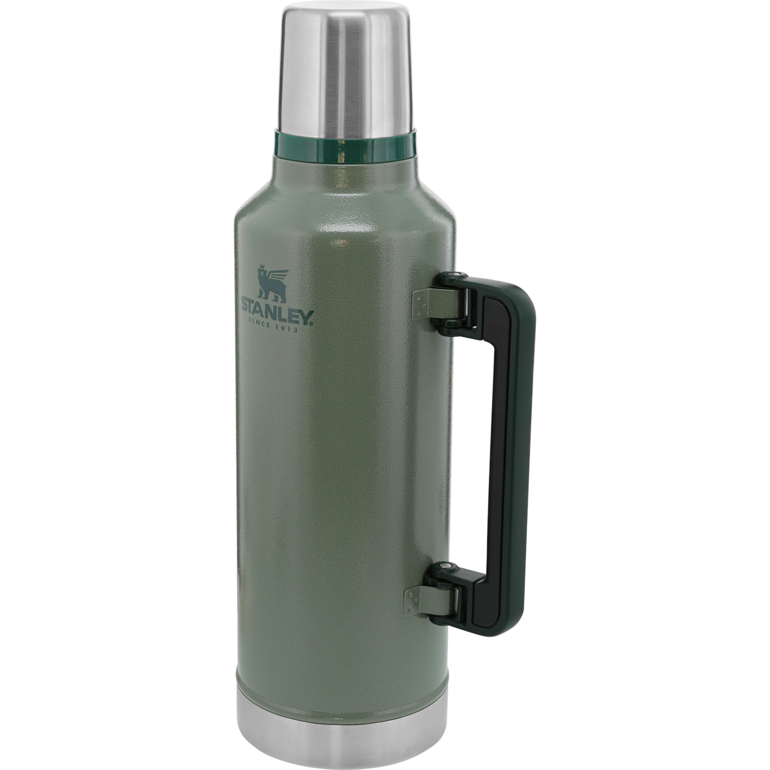 Stanley 1913 Classic Legendary Bottle 2.5 QT in Hammertone Green | View 3