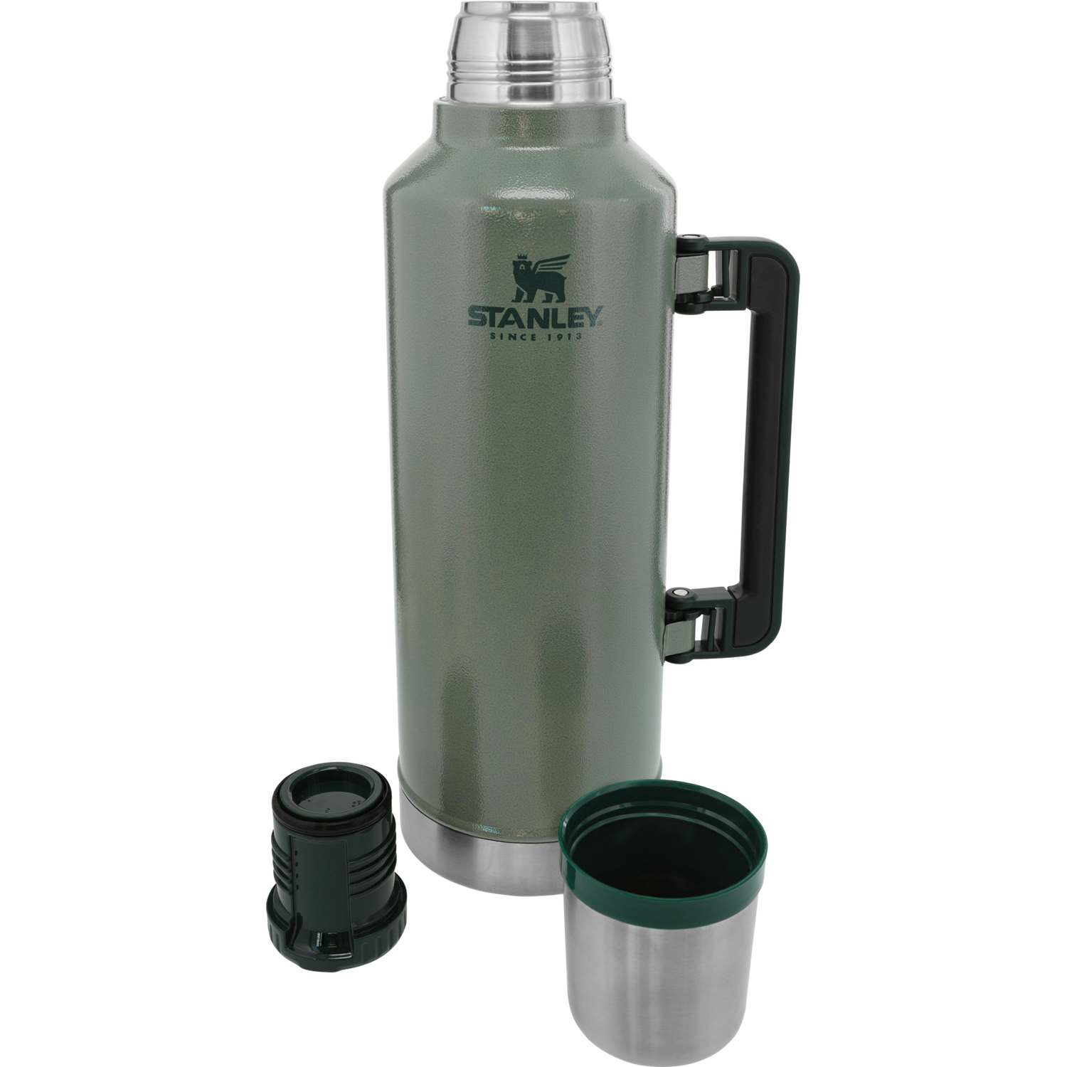 Stanley 1913 Classic Legendary Bottle 2.5 QT in Hammertone Green | View 1