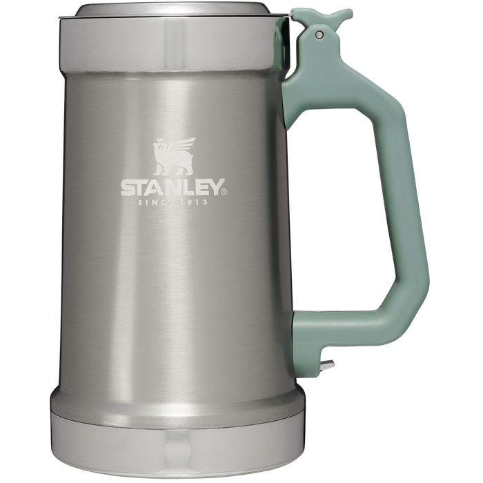 Stanley 1913 Classic Bottle Opener Beer Stein 24 OZ in Stainless Steel Shale