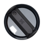 Swatch for Stanley 1913 The Quencher H2.O FlowState™ Tumbler Lid 40 OZ in Black