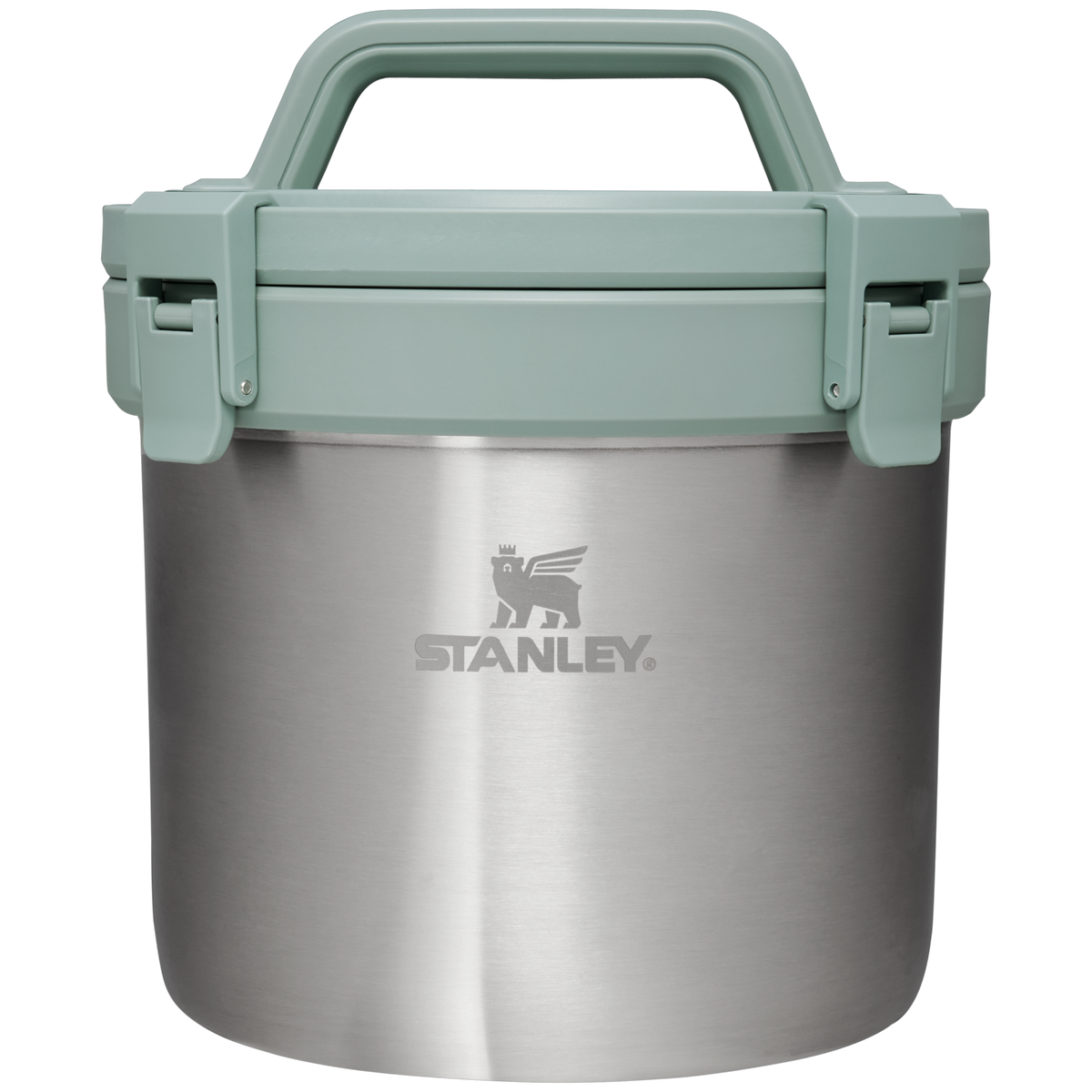 Stanley 1913 Adventure Stay Hot Camp Crock 3QT in Stainless Steel Shale