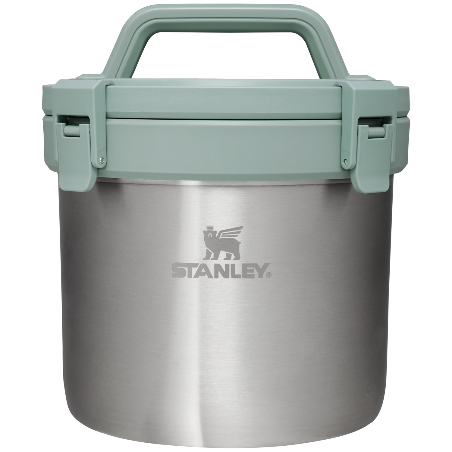 Stanley 1913 Adventure Stay Hot Camp Crock 3QT in Stainless Steel Shale | View 1