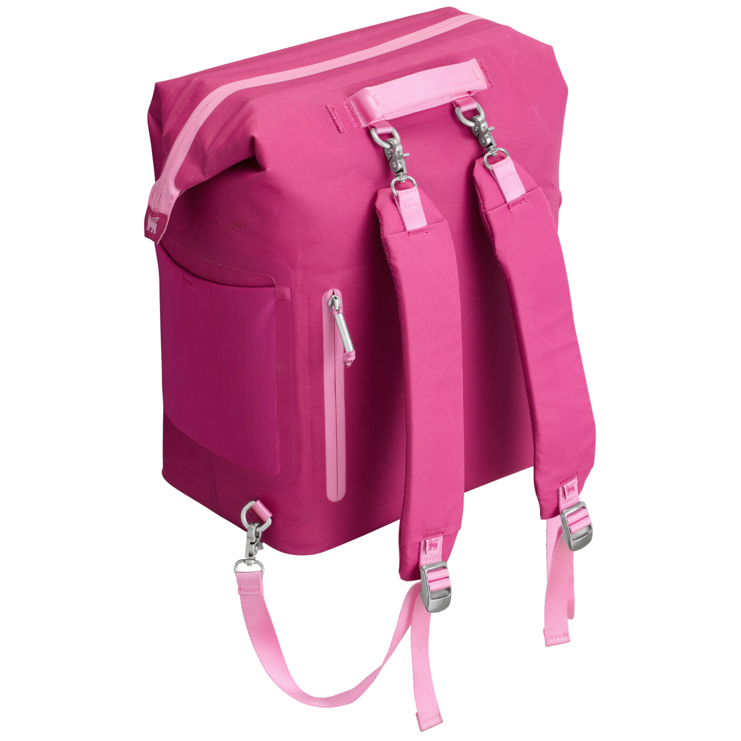 Stanley 1913 The All Day Madeleine Midi Cooler Backpack 20 Can 14.8 QT 14.0 L in Fuchsia | View 1