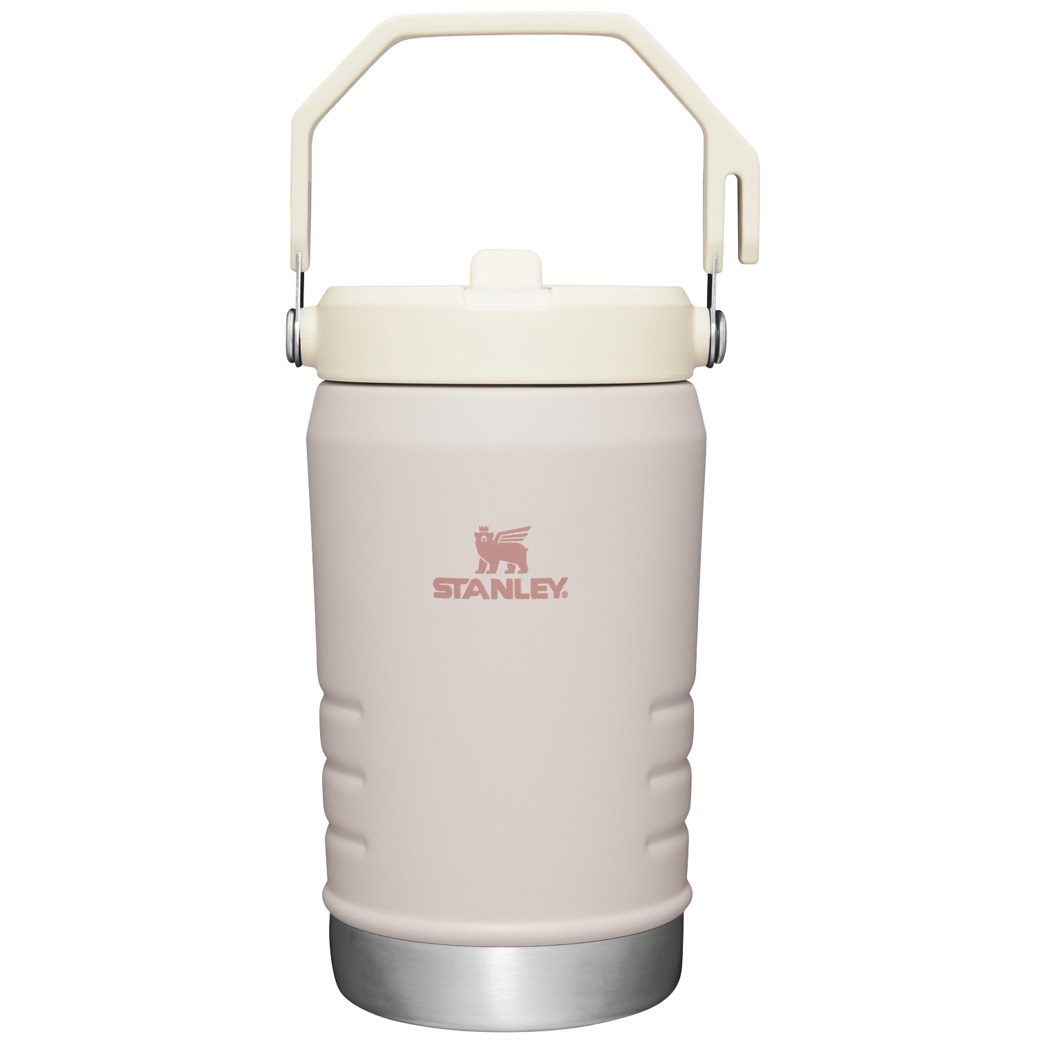 Stanley IceFlow 40 oz Stainless Steel Tumbler in Rose Quartz with Flip Straw Lid