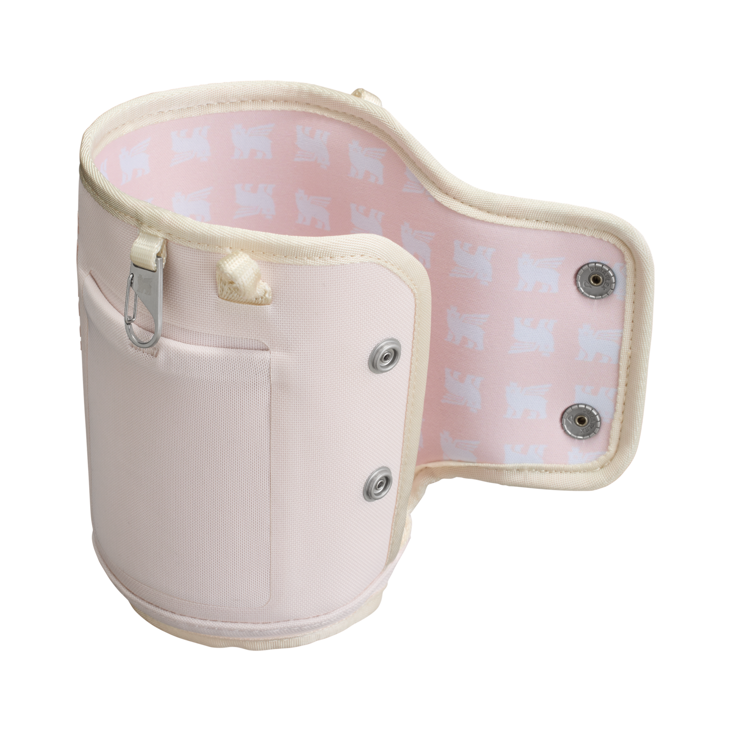 Stanley 1913 The All Day 40 OZ Quencher Carry-All in Rose Quartz | View 2