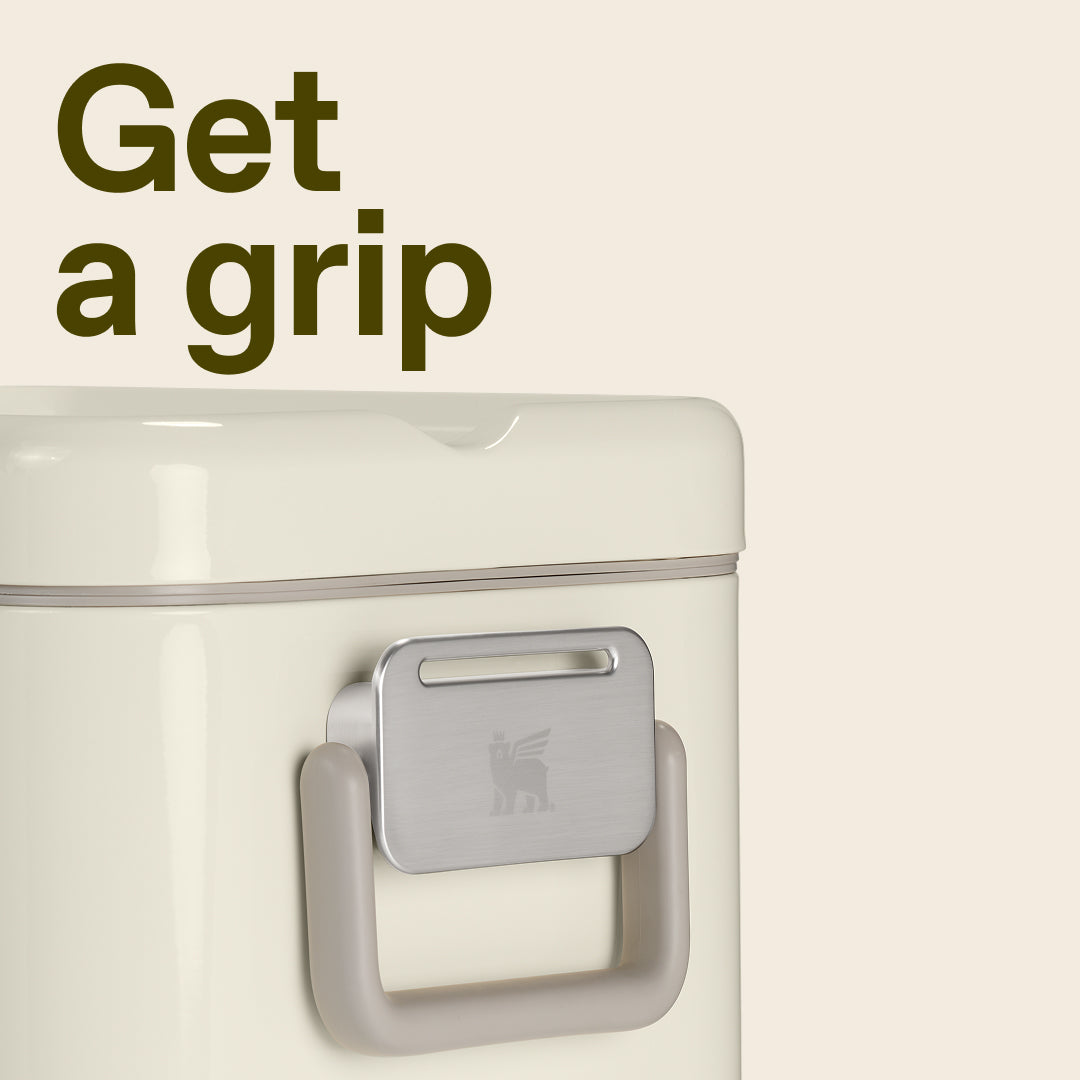 Stanley 1913 The Stanley Lifted Spirits™ Steel Cooler 55 QT in Cream Gloss | View 8