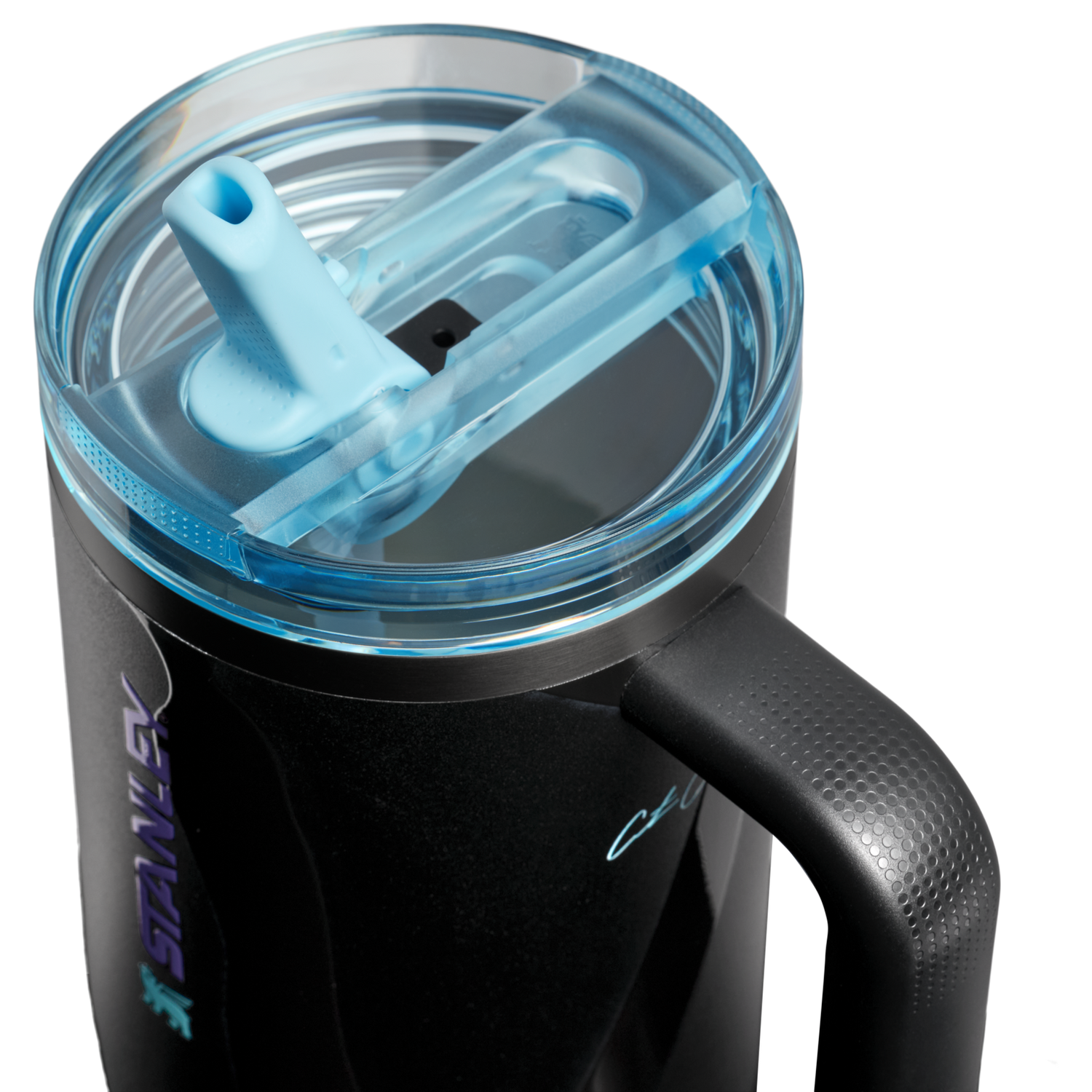 Stanley 1913 Stanley 1913 x Caitlin Clark Quencher® ProTour Flip Straw Tumbler 40 OZ in Caitlin Clark Blacktop | View 2