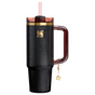 Swatch for Stanley 1913 The Quencher® Luxe H2.0 FlowState™ Tumbler 30 OZ in Black Snakeskin