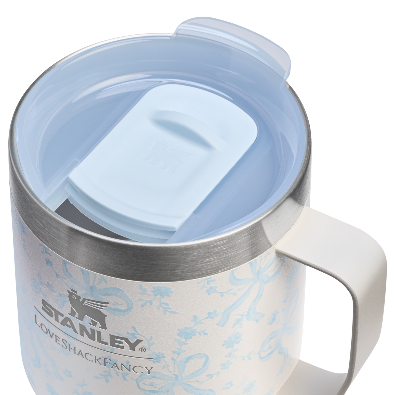 Stanley 1913 Stanley 1913 x LoveShackFancy Holiday The Everyday Cocoa Set in Coquette Bow Winter Ice | View 8