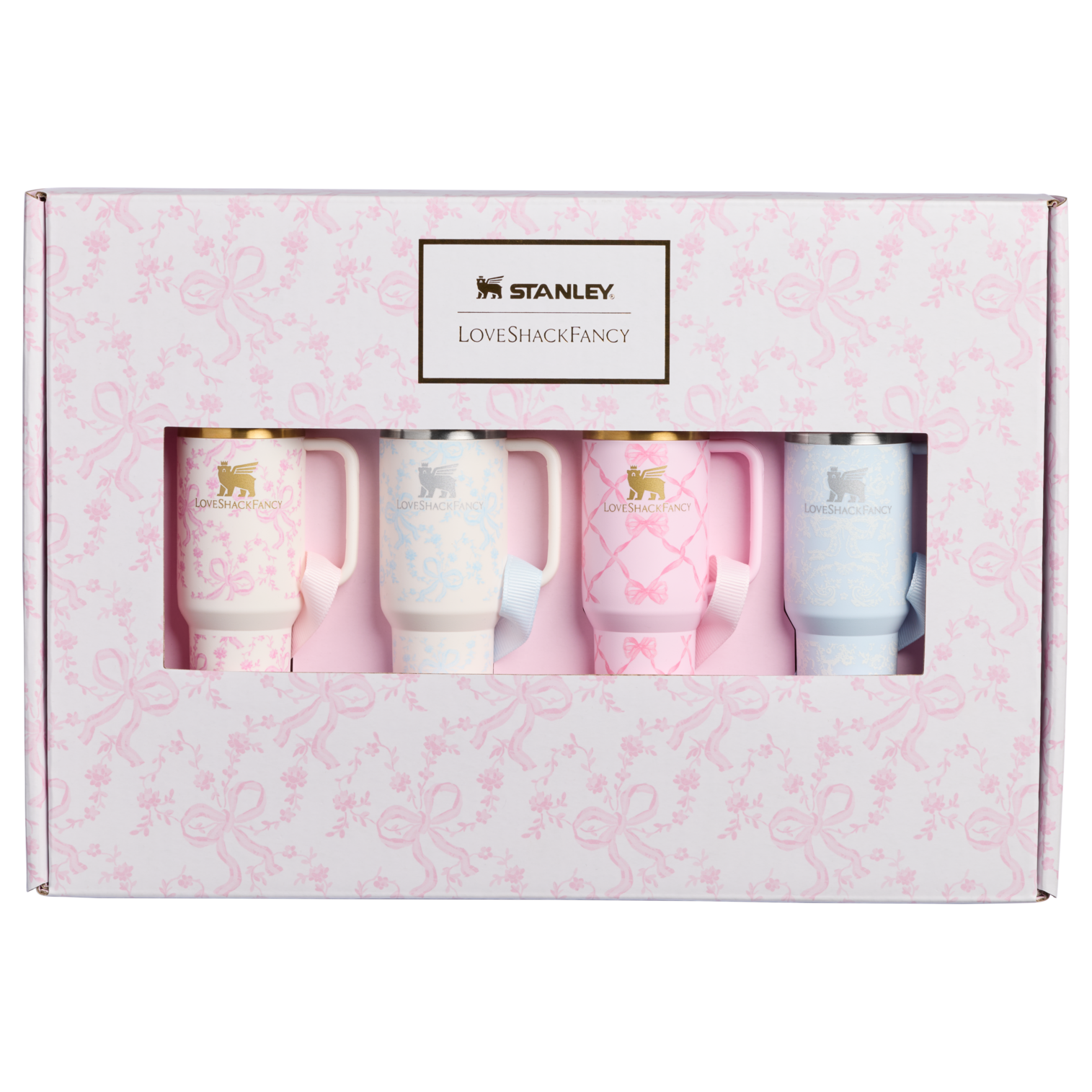 Stanley 1913 Stanley 1913 x LoveShackFancy Holiday Quencher ProTour Ornament Set in Multi Color Pk