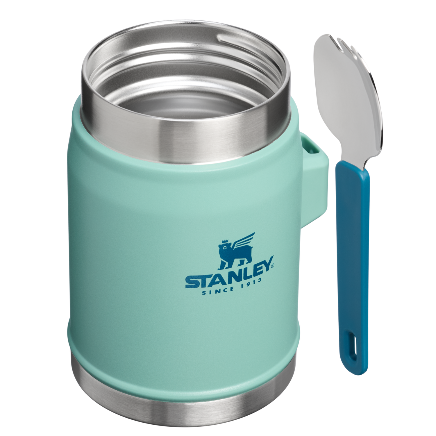 Stanley 1913 Classic Legendary Food Jar + Spork 14 OZ in Spring Green | View 2