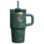 Swatch for Stanley 1913 The Cheers & Cheer Quencher H2.O FlowState™ Tumbler 20 OZ in Holiday Botanical