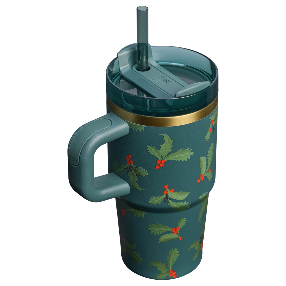 Stanley 1913 The Cheers & Cheer Quencher H2.O FlowState™ Tumbler 20 OZ in Holiday Botanical