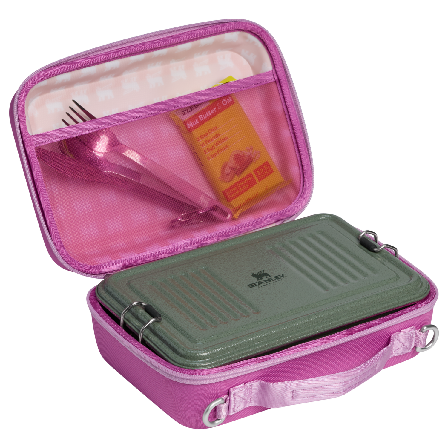 Stanley 1913 All Day Mini Lunch Box 4.2 QT in Dark Blossom | View 4