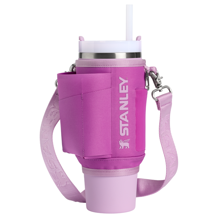 Stanley 1913 The All Day 30 OZ Quencher Carry-All in Dark Blossom / One Size