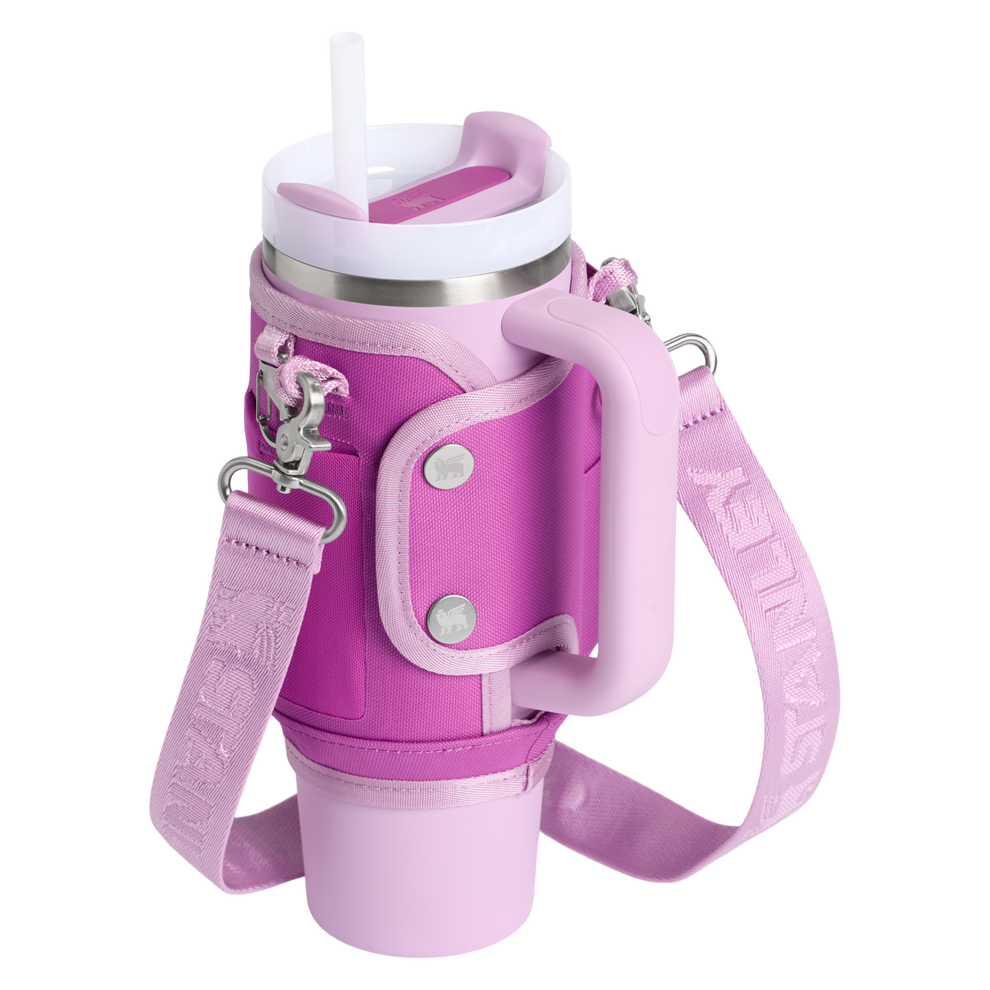 Stanley 1913 The All Day 30 OZ Quencher Carry-All in Dark Blossom / One Size