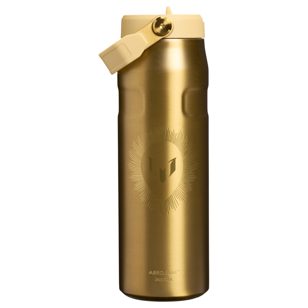 Stanley 1913 The Messi x Stanley IceFlow™ Flip Straw 2.0 Bottle 24 OZ in Messi Legacy