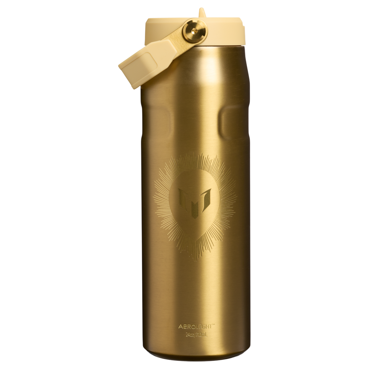 Stanley 1913 The Messi x Stanley IceFlow™ Flip Straw 2.0 Bottle 24 OZ in Messi Legacy