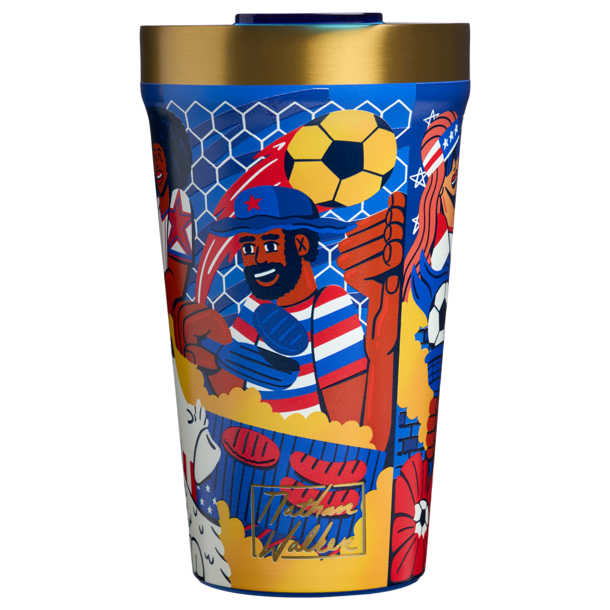 Stanley 1913 The Fútbol Artist Collection Everyday Tumbler 16 OZ in USA