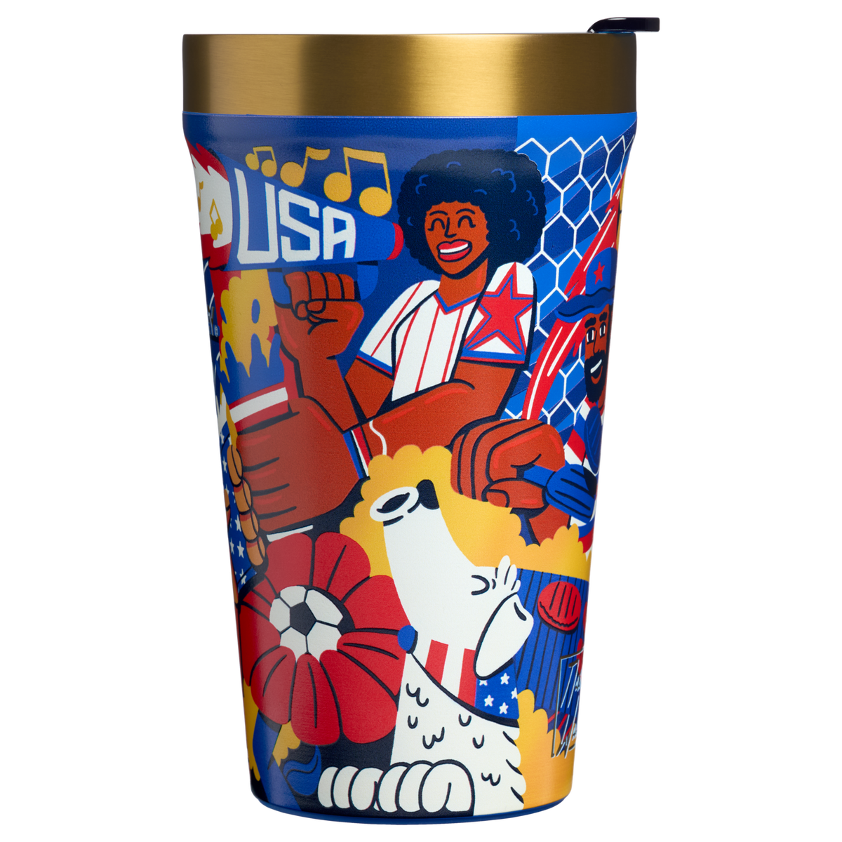 Stanley 1913 The Fútbol Artist Collection Everyday Tumbler 16 OZ in USA