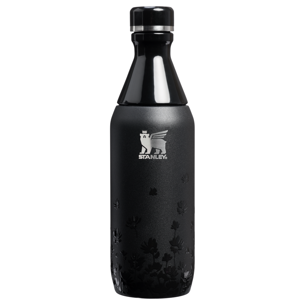 Stanley 1913 The All Day Slim Luxe Bottle 12 OZ in Midnight Ruby | View 1