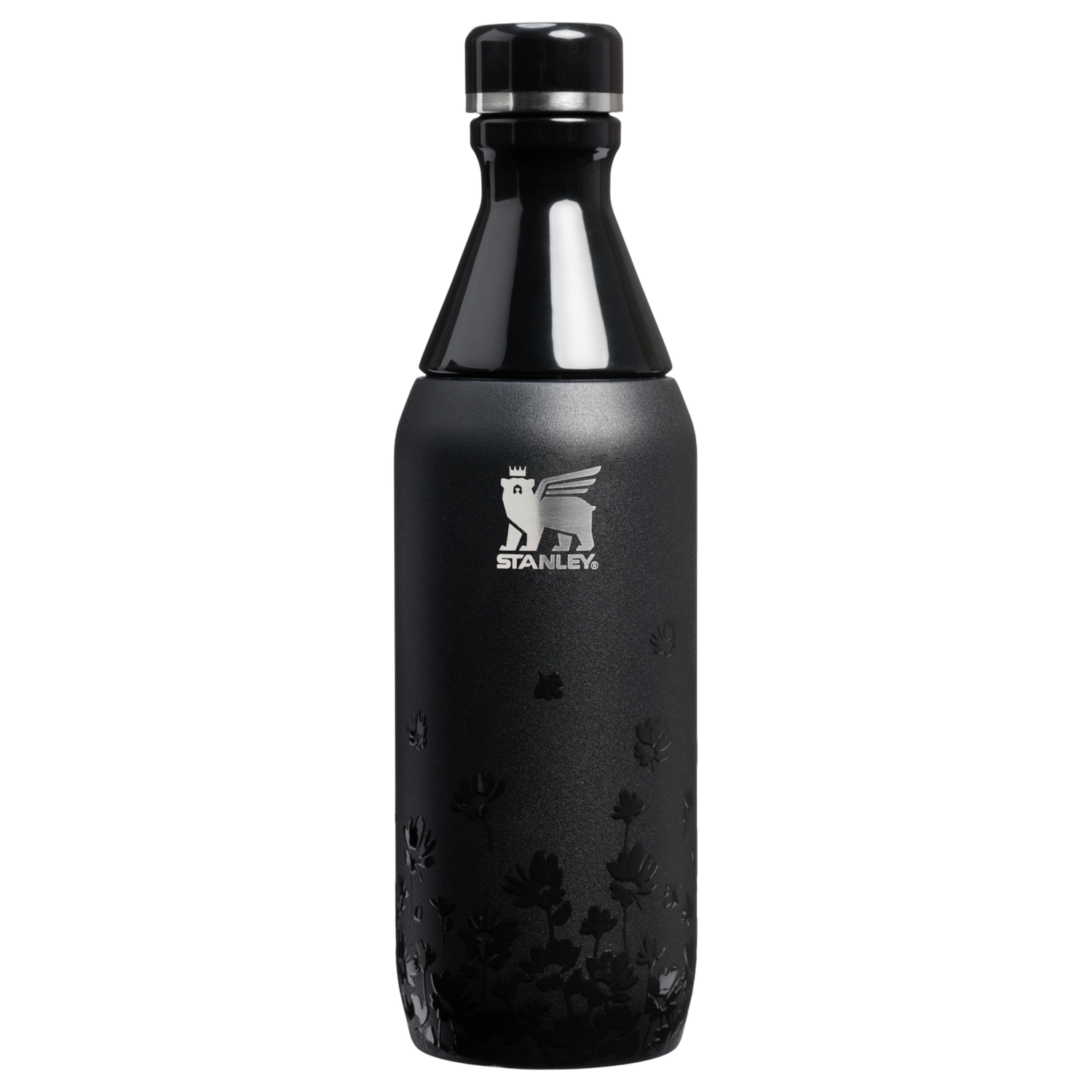 Stanley 1913 The All Day Slim Luxe Bottle 12 OZ in Midnight Ruby | View 1