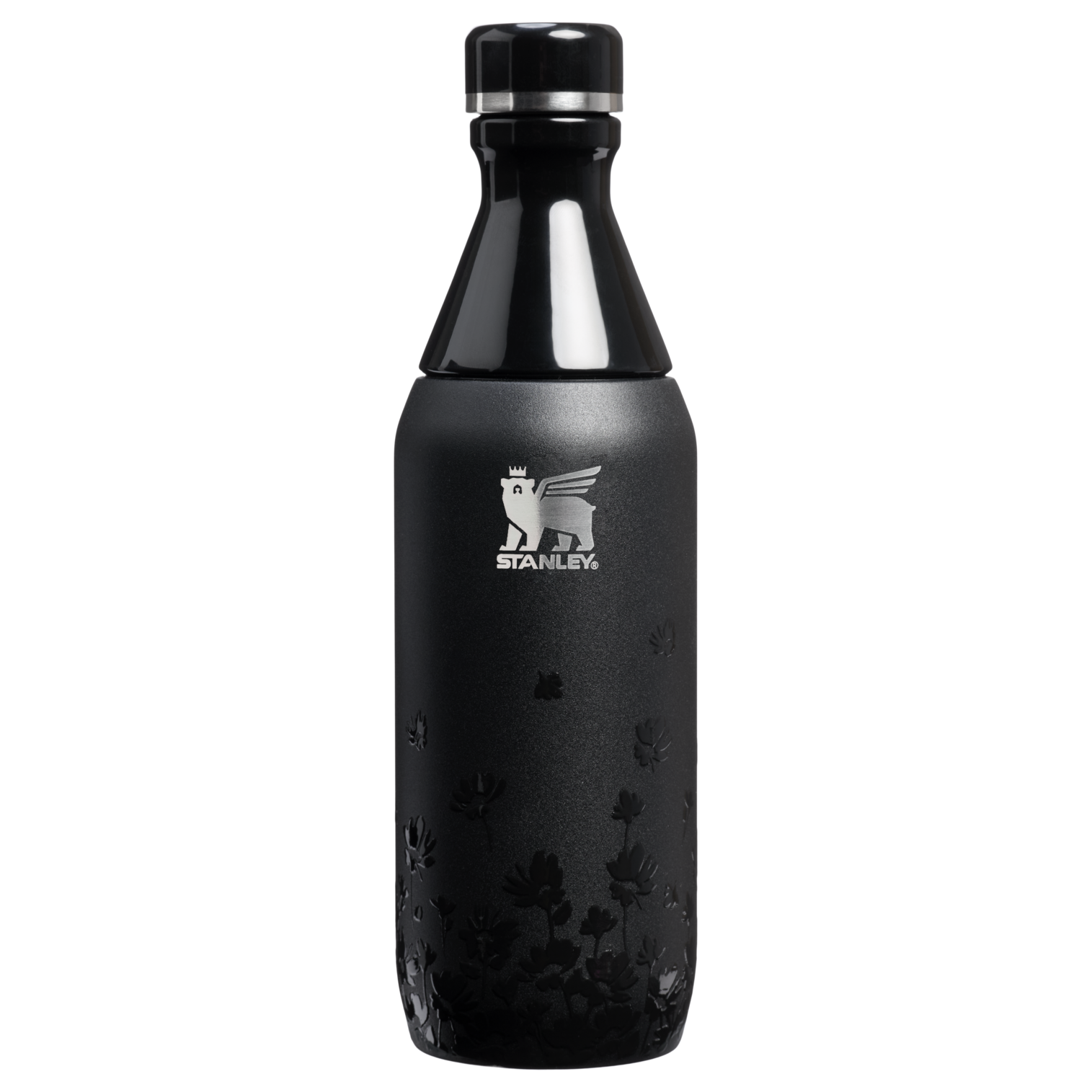 Stanley 1913 The All Day Slim Luxe Bottle 12 OZ in Midnight Ruby