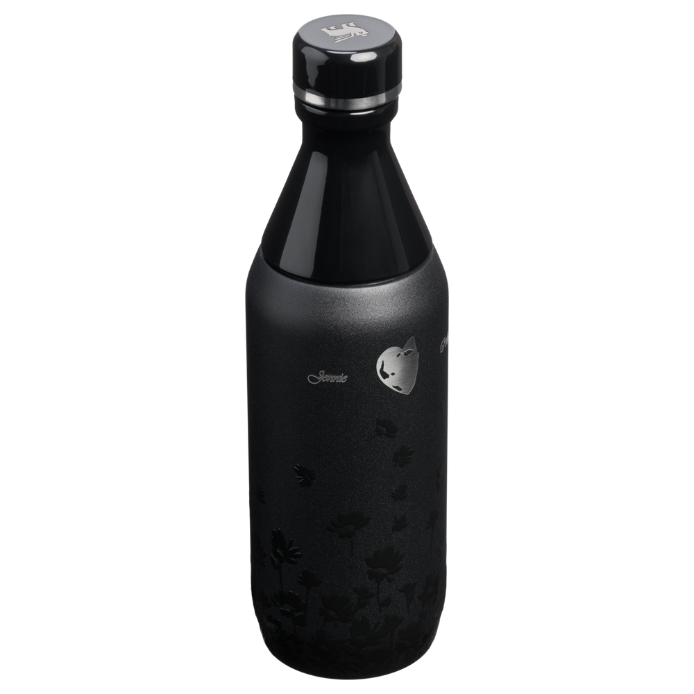 Stanley 1913 The All Day Slim Luxe Bottle 12 OZ in Midnight Ruby | View 2