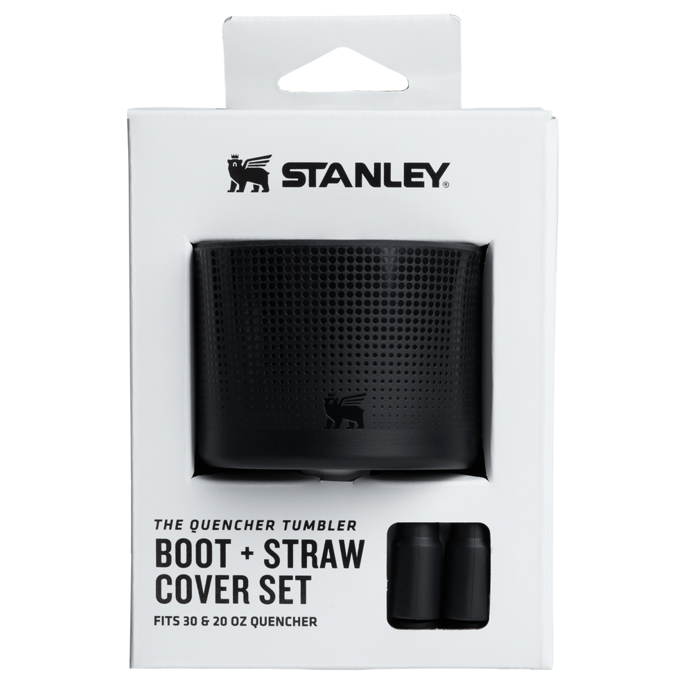 Stanley 1913 Stanley Quencher Boot and Straw Cover Set 30 OZ & 20 OZ in Black