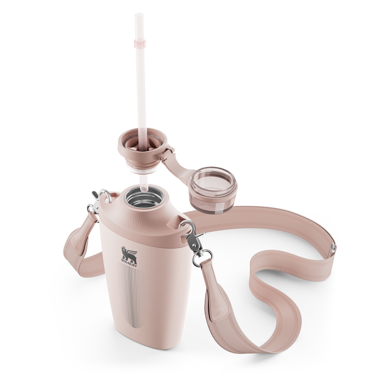 Stanley 1913 The Stanley Cross Bottle 23 OZ in Rose Quartz