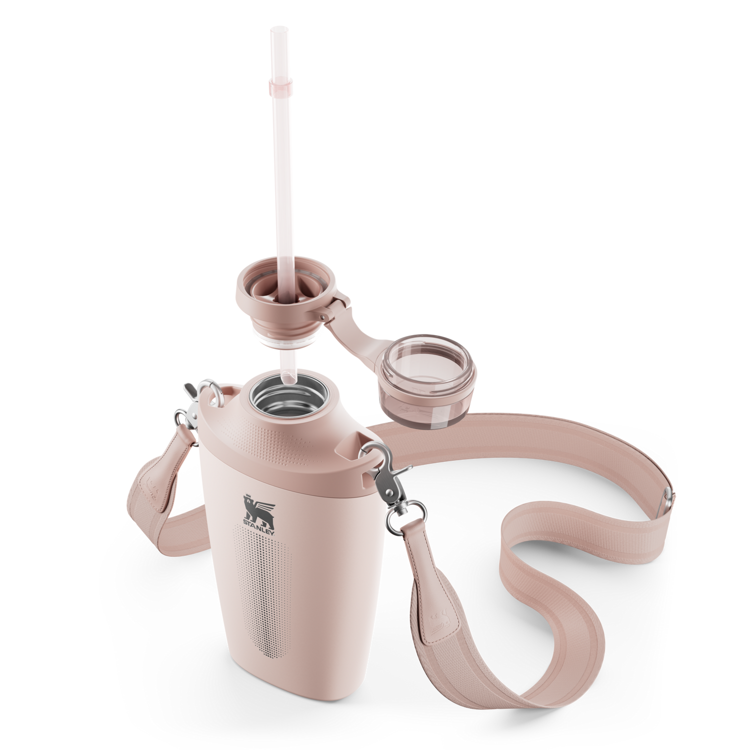 Stanley 1913 The Stanley Cross Bottle 23 OZ in Rose Quartz | View 1