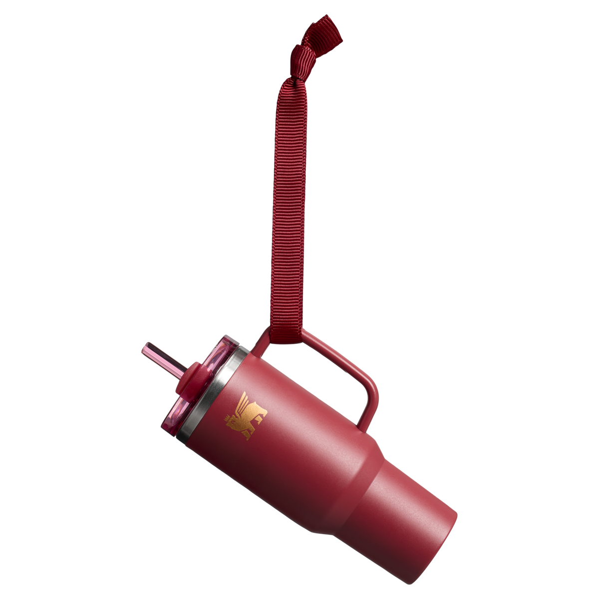 Stanley 1913 The Quencher H2.0 Tumbler Keychain in Pomegranate