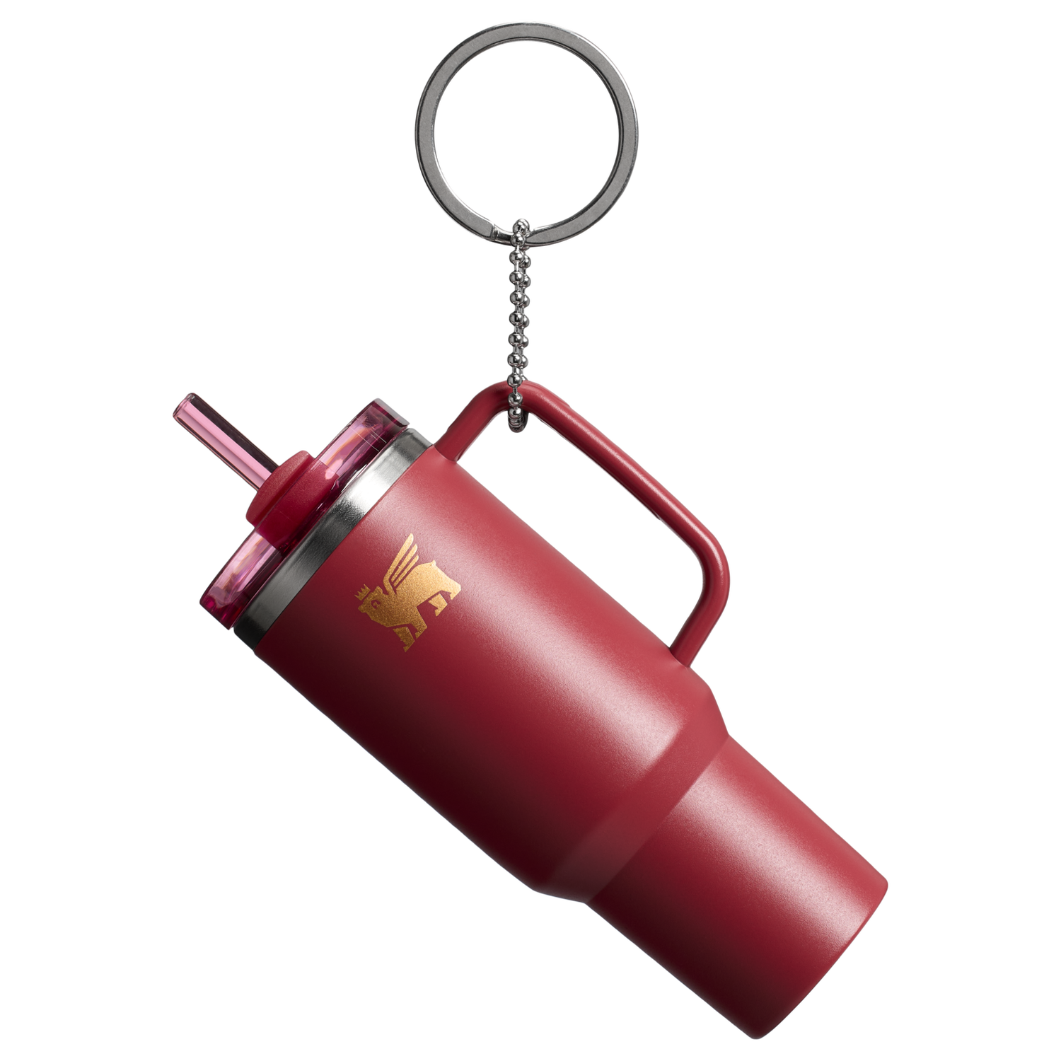 Stanley 1913 The Quencher H2.0 Tumbler Keychain in Pomegranate | View 1