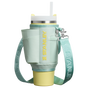 Swatch for Stanley 1913 The All Day 30 OZ Quencher Carry-All in Mist / One Size