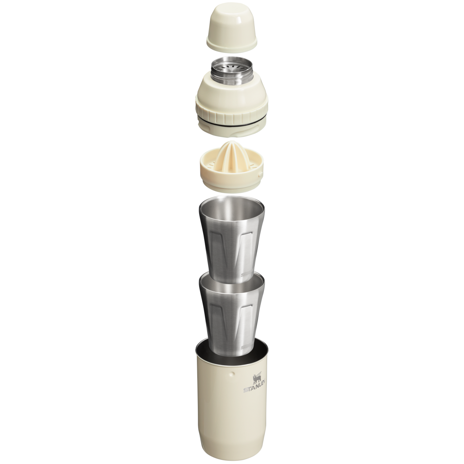 Stanley 1913 Adventure Happy Hour Cocktail Shaker Set in Cream Gloss | View 2