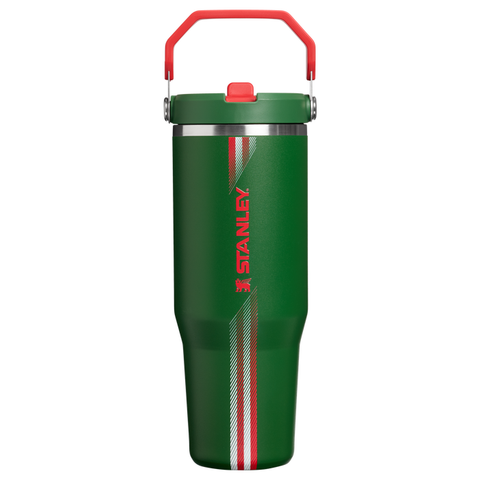 Stanley 1913 The Country Collection IceFlow™ Tumbler 30 OZ in Team Dark Green Red