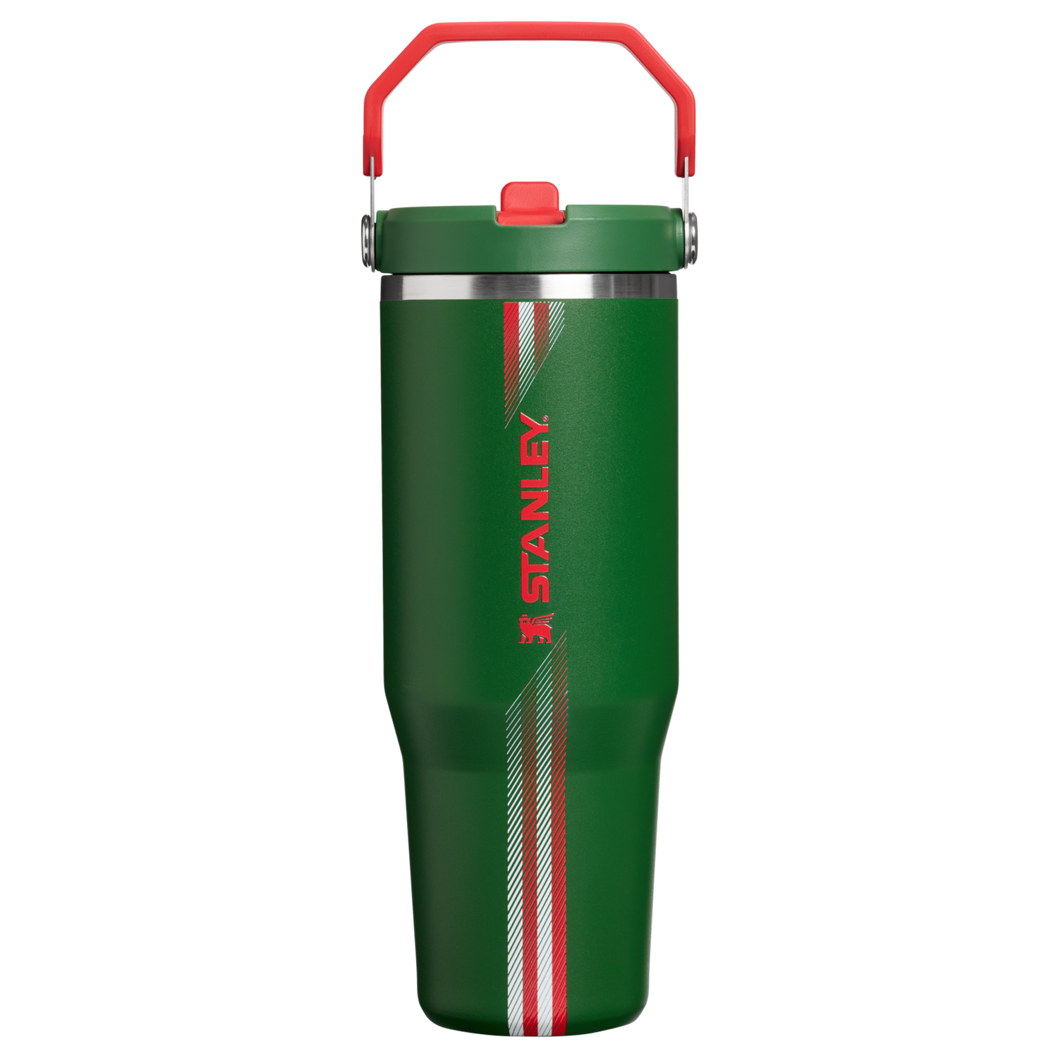 Stanley 1913 The Country Collection IceFlow™ Tumbler 30 OZ in Team Dark Green Red | View 1