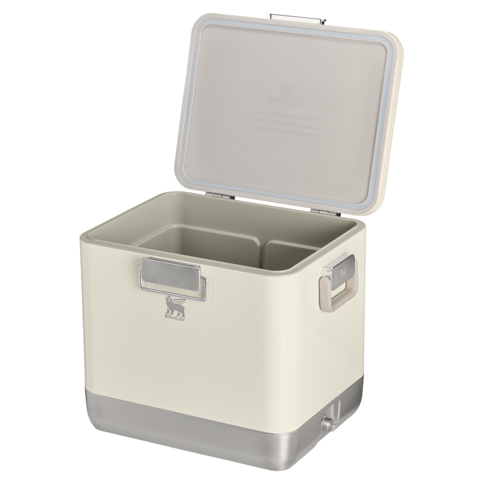Stanley 1913 The Stanley Lifted Spirits™ Steel Cooler 55 QT in Cream Gloss