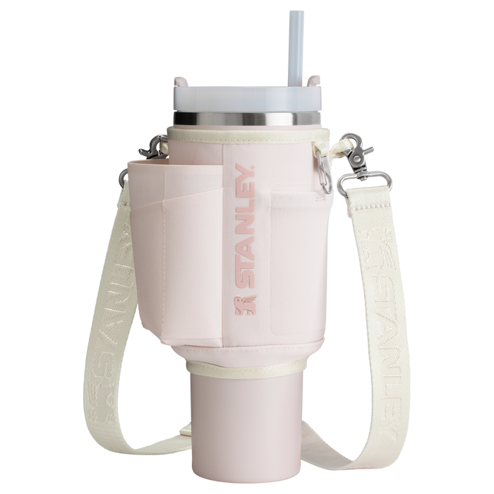 Stanley 1913 The All Day 40 OZ Quencher Carry-All in Rose Quartz