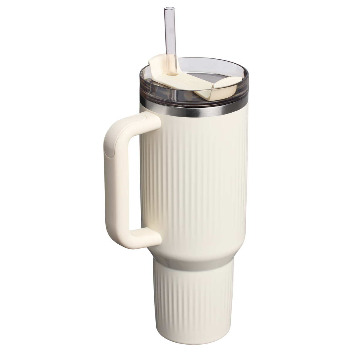 Stanley 1913 The Quencher® H2.0 Fluted Tumbler  40 OZ in Cream Gloss