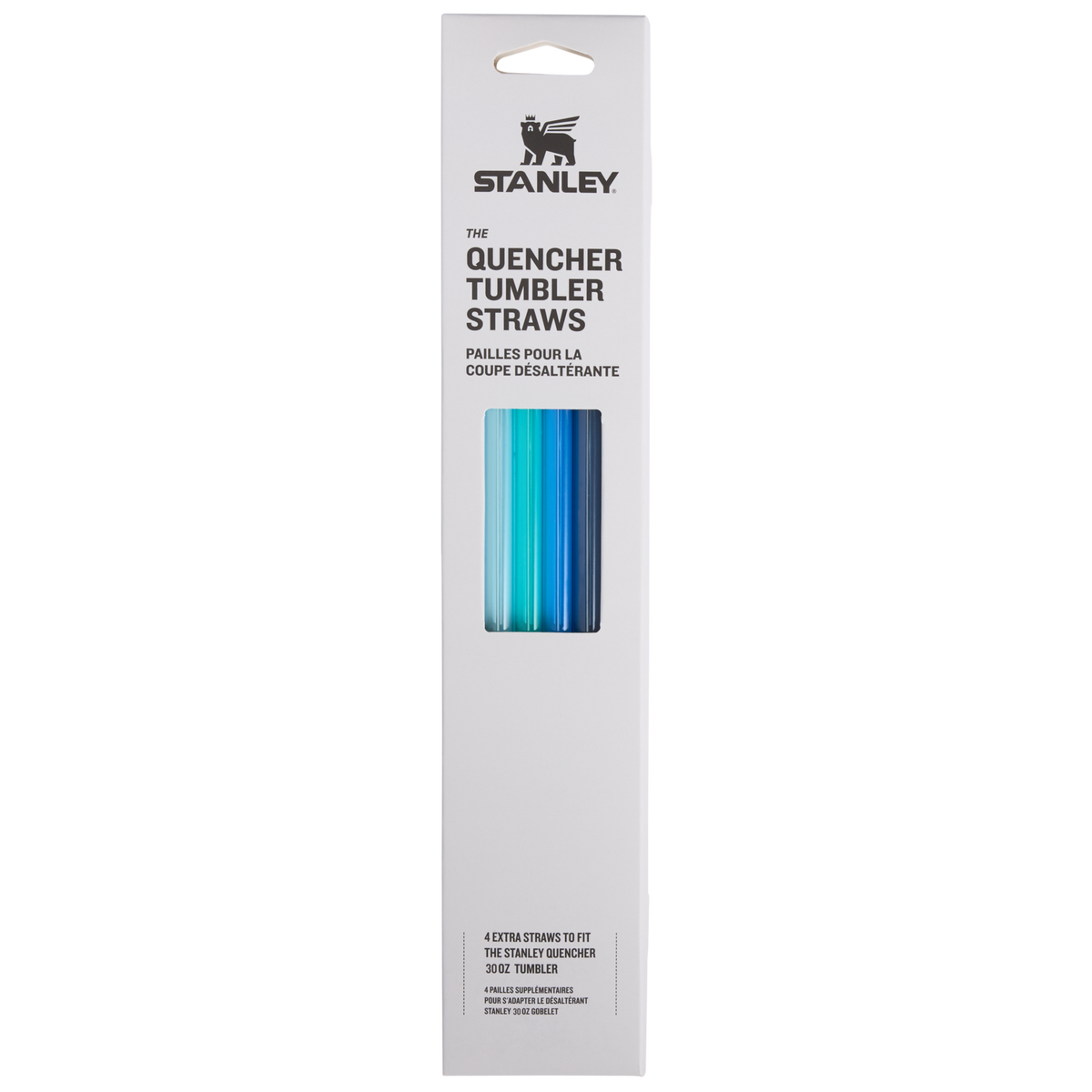 Stanley 1913 Adventure Quencher Travel Tumbler Straws 30 OZ 4-Pack in Blue