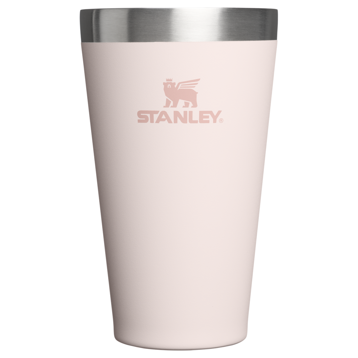 Stanley 1913 Adventure Stacking Beer Pint 16 OZ in Rose Quartz