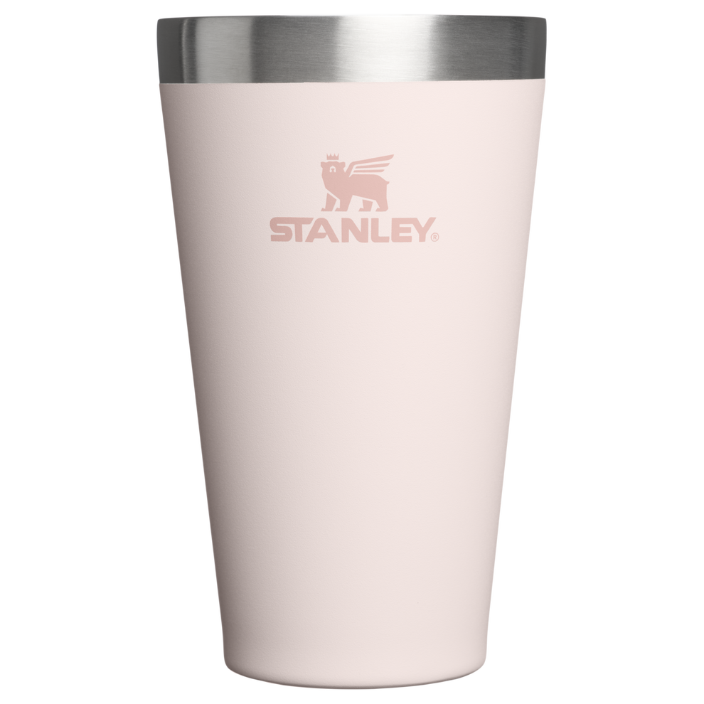 Stanley 1913 Adventure Stacking Beer Pint 16 OZ in Rose Quartz