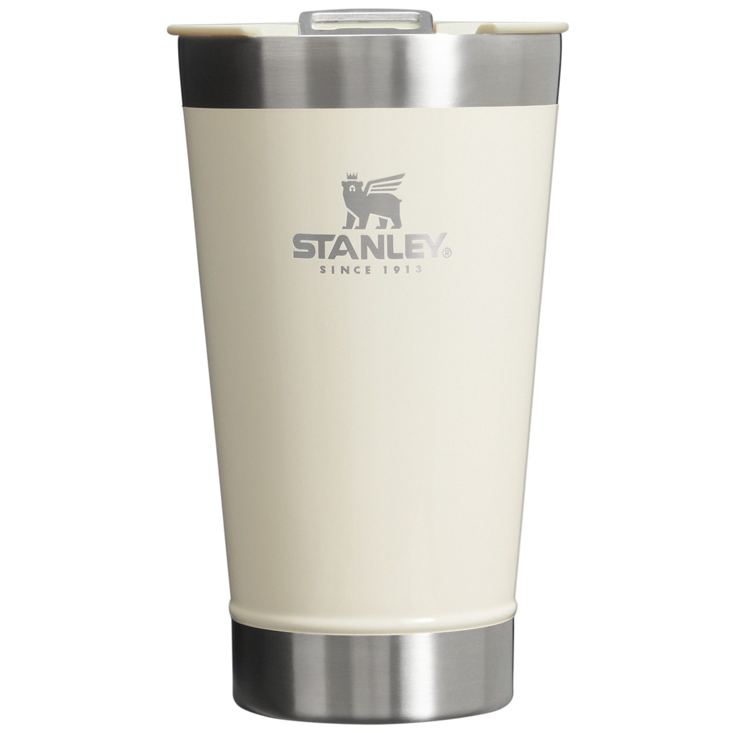 Stanley 1913 Classic Stay Chill Beer Pint 16 OZ in Cream Gloss | View 1