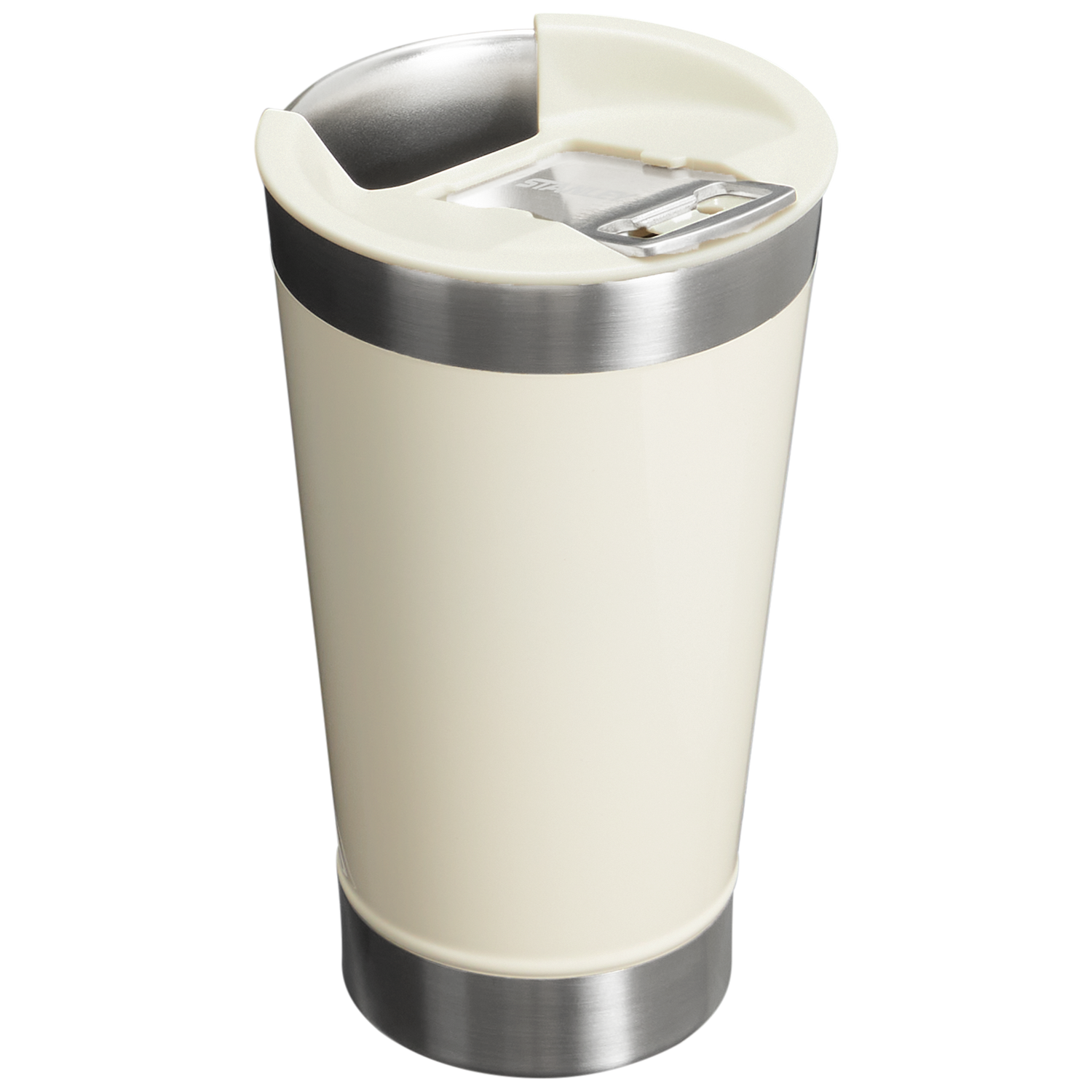 Stanley 1913 Classic Stay Chill Beer Pint 16 OZ in Cream Gloss | View 2