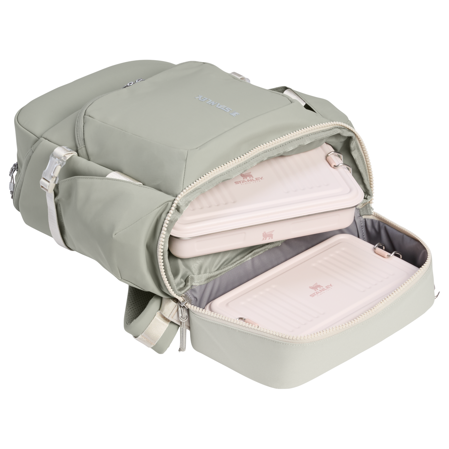 Stanley 1913 The Vitalize™ Backpack 30.9 QT in Sage Grey | View 5