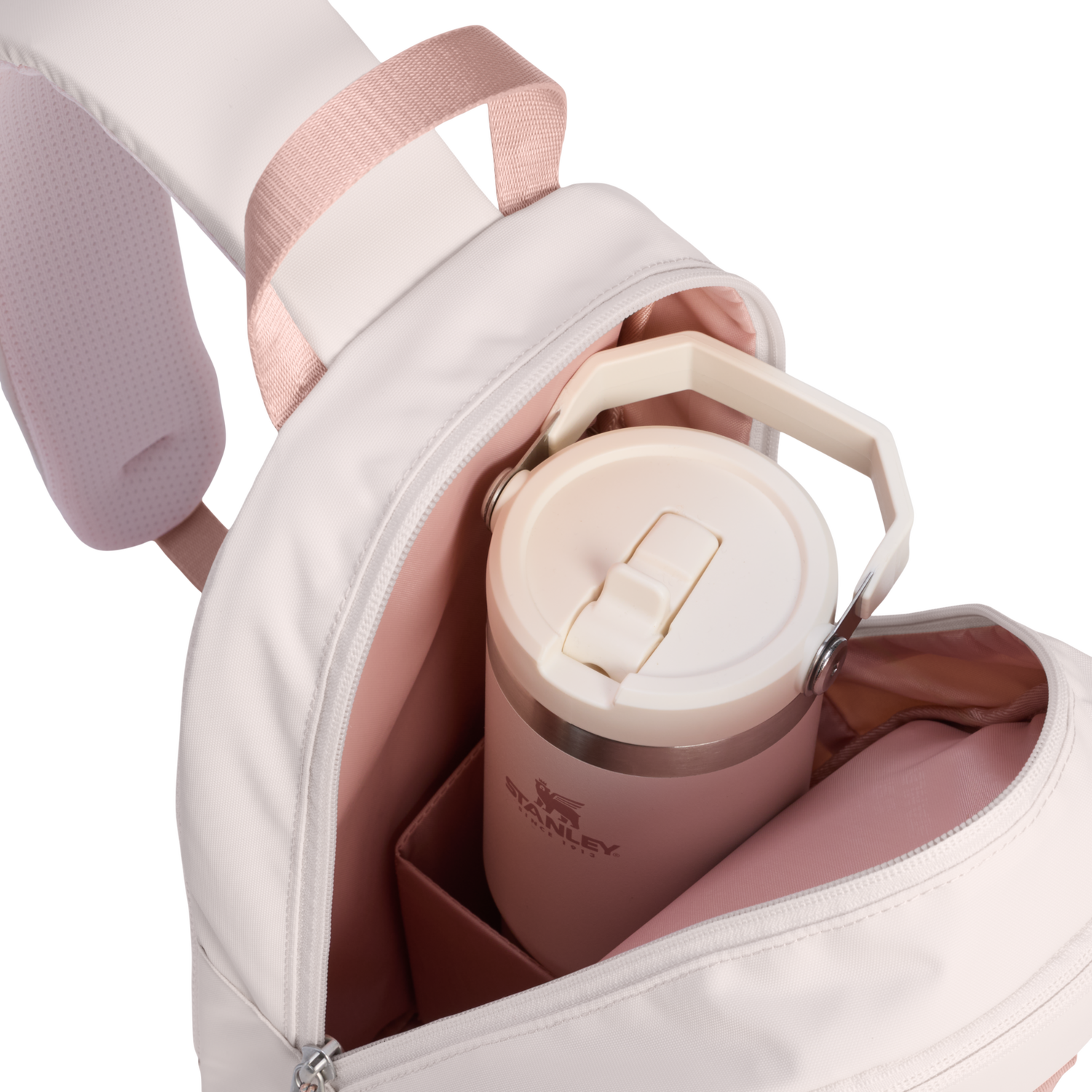 Stanley 1913 The Vitalize™ Crossbody Bag 10 QT in Rose Quartz | View 3