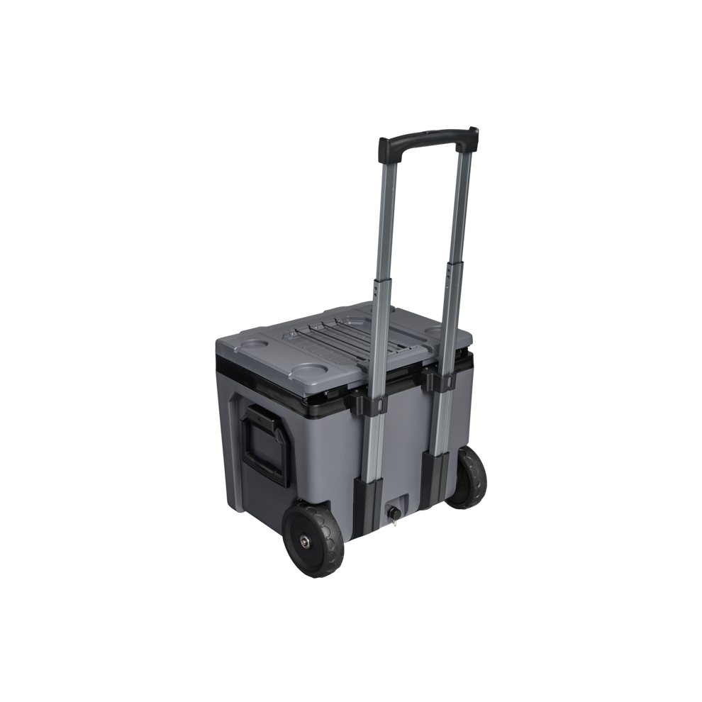 Stanley 1913 The Cold For Days Wheeled Outdoor Cooler 50 QT in Black