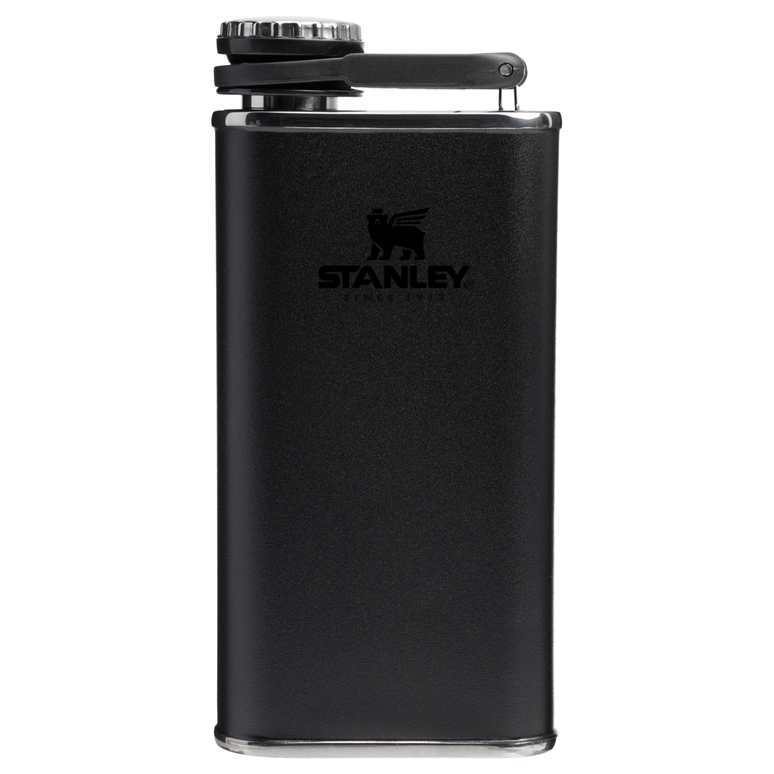 Stanley 1913 Classic Easy Fill Wide Mouth Flask 8 OZ in Black 2.0